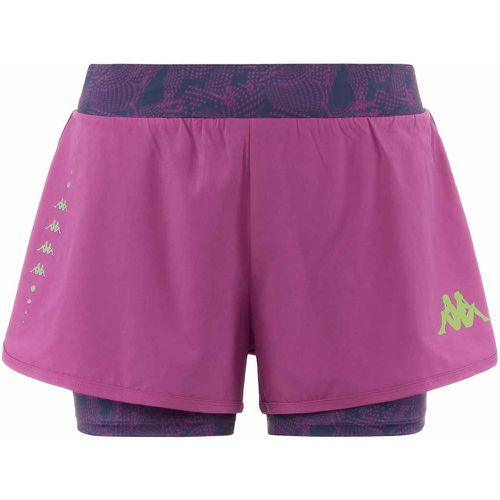 Short Kombat Feva Fuchsia Femme - Kappa - Modalova