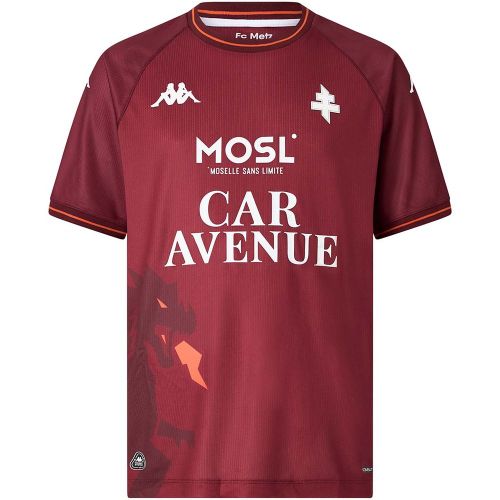 Maillot Kombat Home FC Metz 25/26 Grenat - Kappa - Modalova