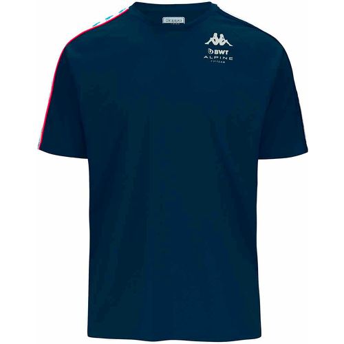 T-shirt Ansit 222Banda BWT Alpine F1 Team 2023 Bleu - Kappa - Modalova
