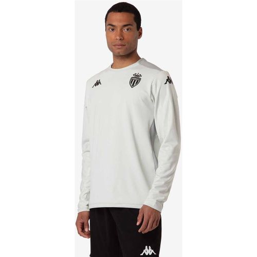 Sweatshirt Aldren Pro 8 AS Monaco 24/25 Gris - Kappa - Modalova