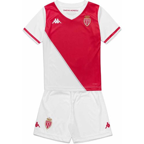 Ensemble Kombat Kit Home AS Monaco 24/25 Blanc Enfant - Kappa - Modalova