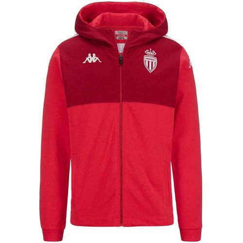 Veste Arufeod Pro 8 AS Monaco 24/25 Rouge Enfant - Kappa - Modalova
