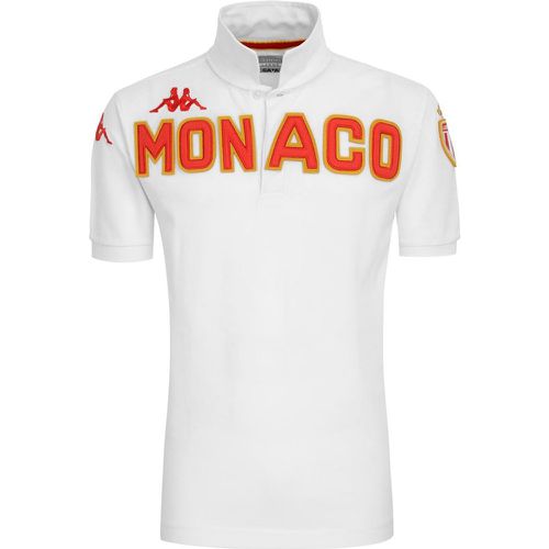 Polo Eroi Polo As Monaco Blanc Enfant - Kappa - Modalova