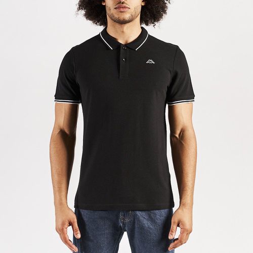 Polo Ezio Noir Homme - Kappa - Modalova