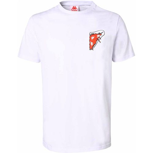 T-shirt Unisexe Bpop Authentic Blanc - Kappa - Modalova