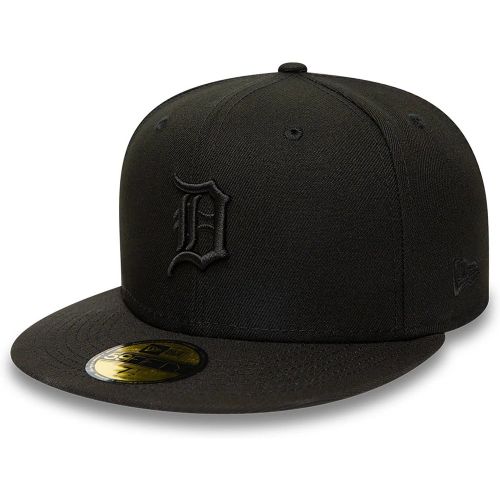 Casquette 59FIFTY Fitted Detroit Tigers MLB Black on Black unisex - New Era Cap - Modalova