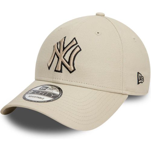 Casquette 9FORTY Adjustable New York Yankees Team Outline Crème unisex - New Era Cap - Modalova
