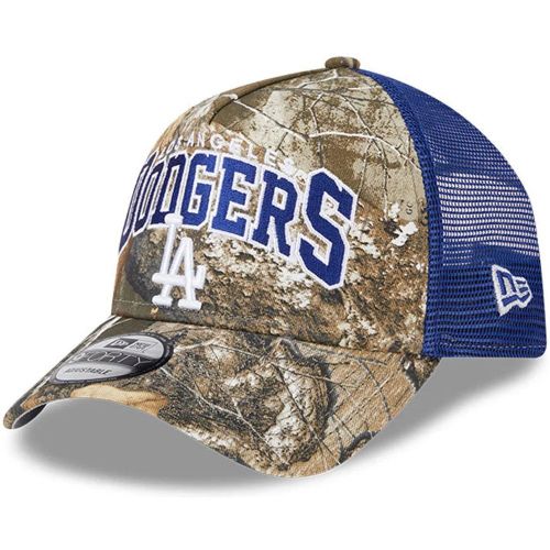 Casquette 9FORTY A-Frame Trucker LA Dodgers Realtree MLB Bleu unisex - New Era Cap - Modalova