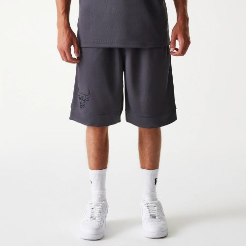 Short en Mesh Chicago Bulls NBA Tonal Gris Foncé unisex - New Era Cap - Modalova