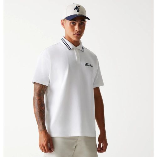 Polo New Era Blanc unisex - New Era Cap - Modalova
