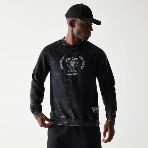 Pull Crew Neck Throw back Las Vegas Raiders NFL unisex - New Era Cap - Modalova