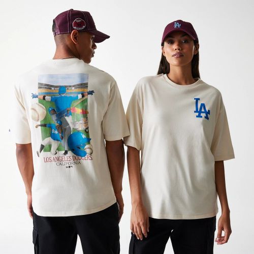 T-shirt Oversize LA Dodgers MLB Baseball Graphic unisex - New Era Cap - Modalova