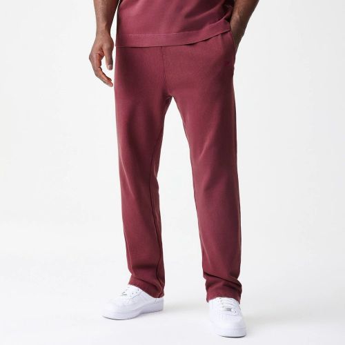 Jogging Droit Délavé New Era Rouge Foncé unisex - New Era Cap - Modalova