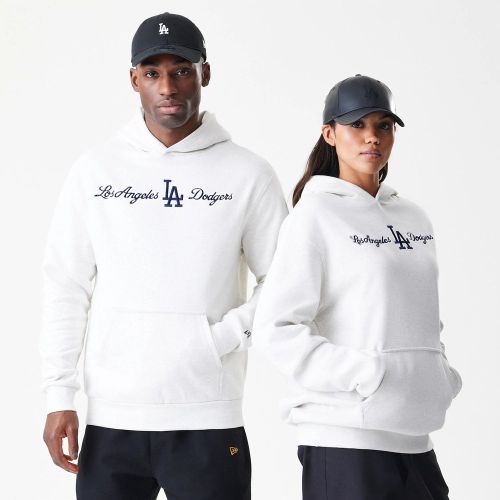 Sweat à Capuche Oversize LA Dodgers MLB Script Blanc unisex - New Era Cap - Modalova