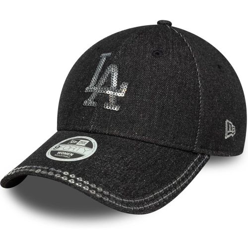 Casquette Femme 9FORTY LA Dodgers MLB Sequin Noir unisex - New Era Cap - Modalova