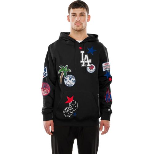 Sweat à capuche LA Dodgers MLB x Uptown Threads Noir unisex - New Era Cap - Modalova