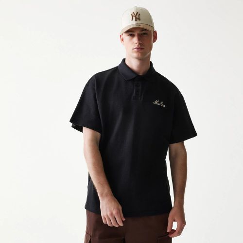 Polo New Era Graphic Noir unisex - New Era Cap - Modalova