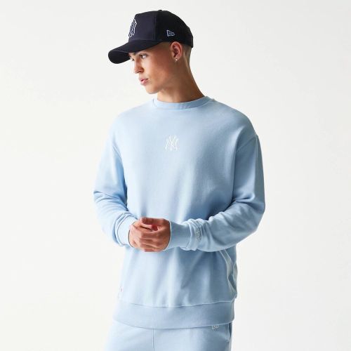 Pull Oversize New York Yankees MLB League Essential Midi Bleu Pastel unisex - New Era Cap - Modalova