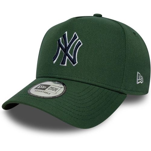 Casquette 9FORTY E-Frame New York Yankees Outline Script Vert foncé unisex - New Era Cap - Modalova