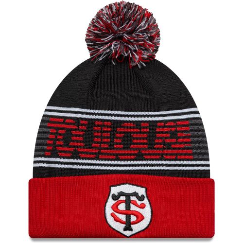 Bonnet à Pompon Stade Toulousain Noir unisex - New Era Cap - Modalova