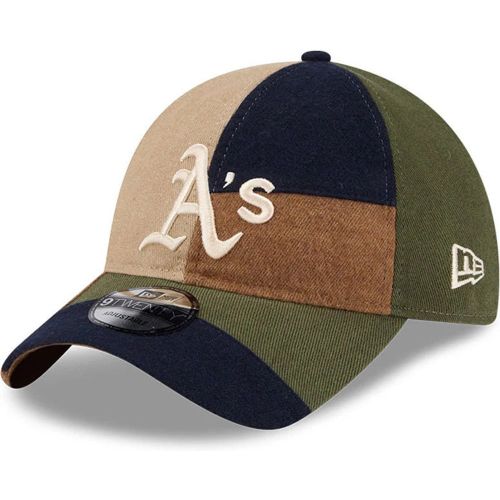Casquette 9TWENTY Adjustable Athletics MLB Patchwork Marron unisex - New Era Cap - Modalova
