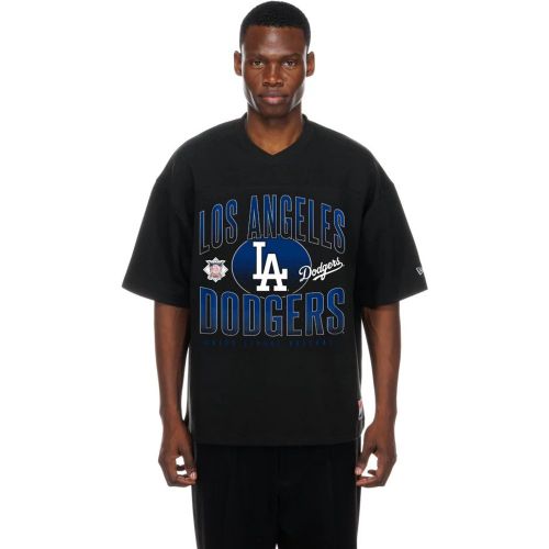 T-shirt LA Dodgers Boxy MLB Noir unisex - New Era Cap - Modalova