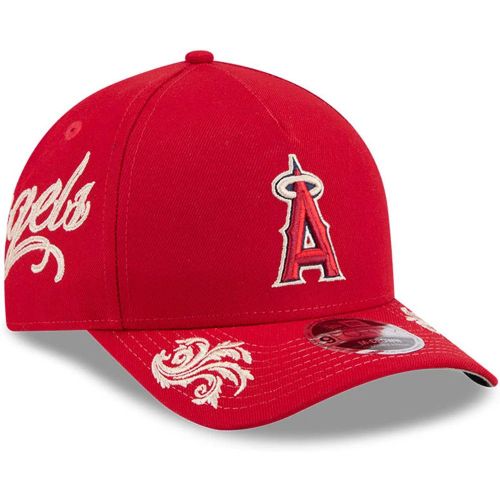 Casquette 9FORTY M-Crown A-Frame Inscription LA Angels MLB Rouge unisex - New Era Cap - Modalova