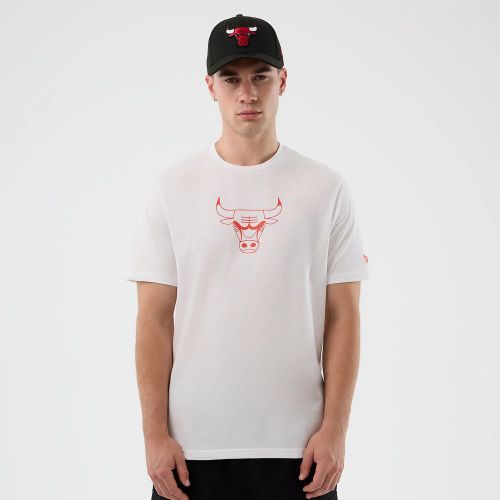 Chicago Bulls NBA Back To School White T-Shirt unisex - New Era Cap - Modalova