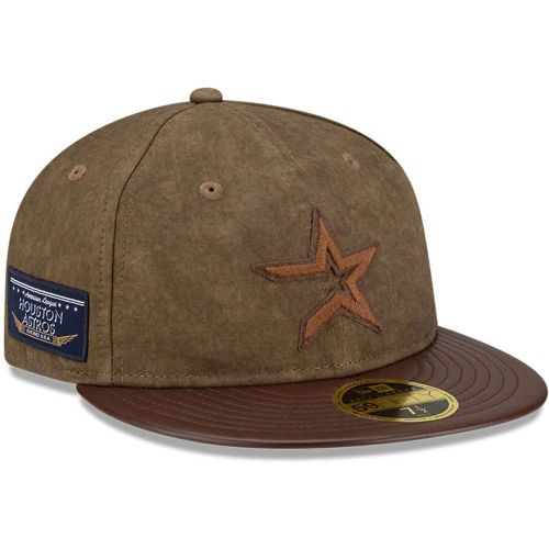 Casquette 59FIFTY Fitted Retro Crown Houston Astros MLB Marron unisex - New Era Cap - Modalova