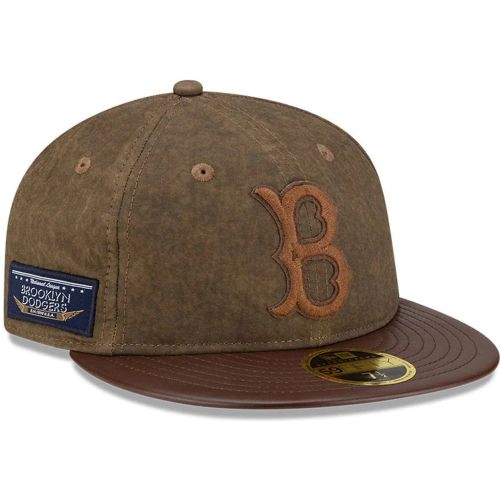 Casquette 59FIFTY Fitted Retro Crown Brooklyn Dodgers MLB Marron unisex - New Era Cap - Modalova