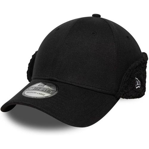 Casquette 39THIRTY Downflap Stretch Fit New Era Noir unisex - New Era Cap - Modalova