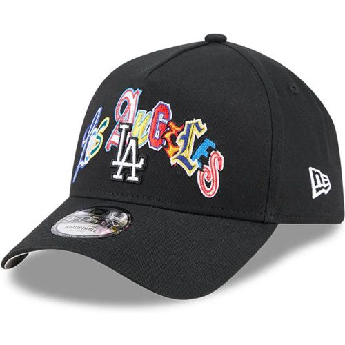Casquette 9FORTY A-Frame Multi Lettres LA Dodgers MLB Noir unisex - New Era Cap - Modalova