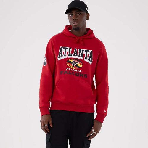Atlanta Falcons NFL International Series Games 2025 Red Pullover Hoodie unisex - New Era Cap - Modalova