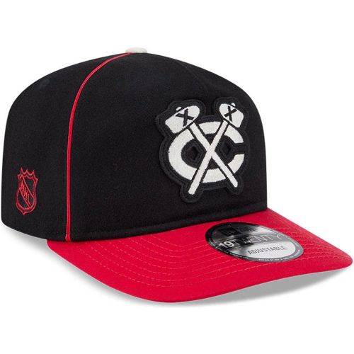 Casquette 19TWENTY Adjustable Chicago Blackhawks NHL Felt Logo Noir unisex - New Era Cap - Modalova