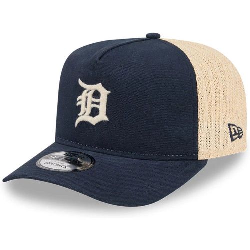 Casquette 9FIFTY A-Frame Snapback Grained Detroit Tigers MLB Bleu unisex - New Era Cap - Modalova