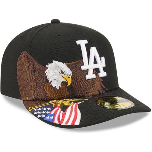 Casquette 59FIFTY Fitted Eagle LA Dodgers MLB Noir unisex - New Era Cap - Modalova