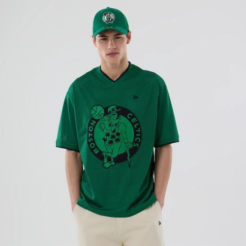 T-shirt Oversize en Mesh Boston Celtics NBA Vert unisex - New Era Cap - Modalova