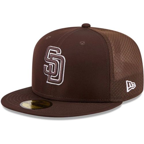 Casquette 59FIFTY Fitted San Diego Padres Batting Practice 2026 Marron unisex - New Era Cap - Modalova