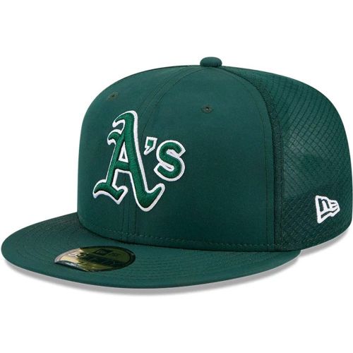 Casquette 59FIFTY Fitted Athletics MLB Batting Practice 2026 Vert unisex - New Era Cap - Modalova