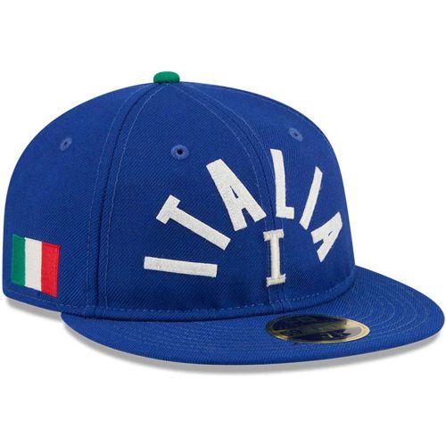 Casquette 59FIFTY Fitted Retro Crown WBC Classical Script Italie Bleu unisex - New Era Cap - Modalova