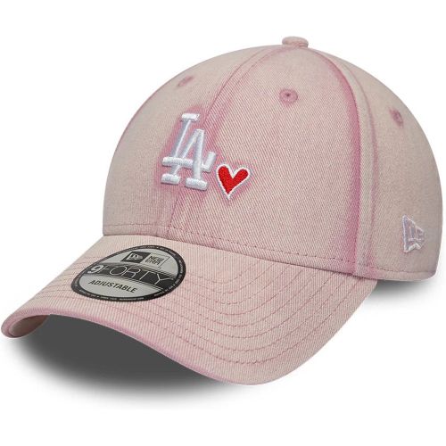 Casquette 9FORTY Adjustable LA Dodgers MLB Washed Denim Rose Pastel unisex - New Era Cap - Modalova