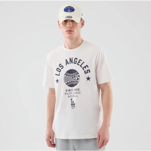 T-shirt LA Dodgers MLB Graphic Blanc unisex - New Era Cap - Modalova