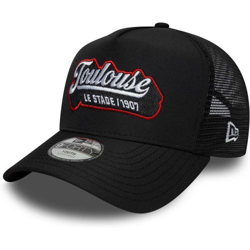 Casquette Enfant 9FORTY E-Frame Trucker Stade Toulousain Patch Noir unisex - New Era Cap - Modalova