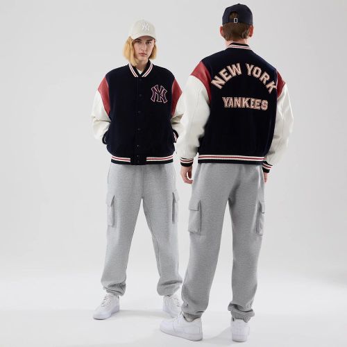 Veste Varsity New York Yankees MLB Bleu marine unisex - New Era Cap - Modalova