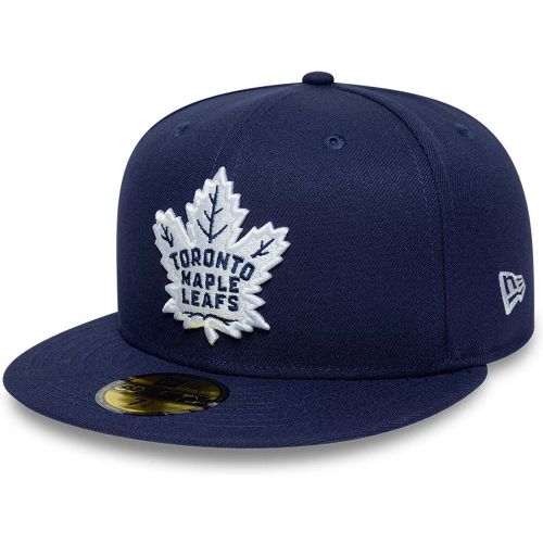Casquette 59FIFTY Fitted Basic Toronto Maple Leafs NHL Bleu Marine unisex - New Era Cap - Modalova