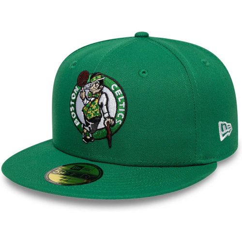 Casquette 59FIFTY Fitted Basic Boston Celtics NBA Vert unisex - New Era Cap - Modalova