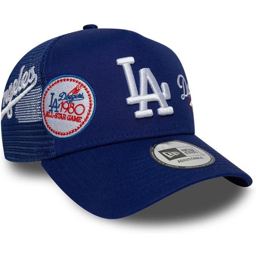 Casquette 9FORTY A-Frame Trucker Patch LA Dodgers MLB Bleu Foncé unisex - New Era Cap - Modalova
