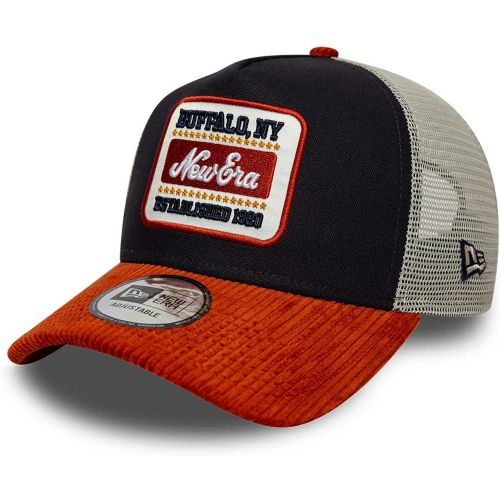 Casquette 9FORTY A-Frame Trucker New Era Patch Cord Bleu marine unisex - New Era Cap - Modalova