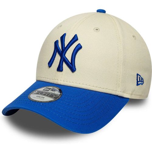 Casquette Enfant 9FORTY New York Yankees MLB League Essential Crème unisex - New Era Cap - Modalova