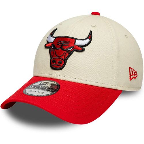 Casquette 9FORTY Adjustable Chicago Bulls NBA Colourblock Crème unisex - New Era Cap - Modalova
